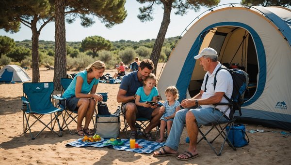 Camping familial près de la méditerranée à agde